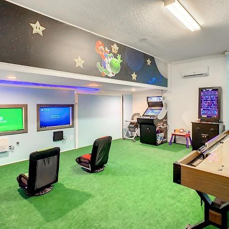 7 Bdr Family Themed Home With Mario Games Room And Free Pool Heat Orlando Zewnętrze zdjęcie